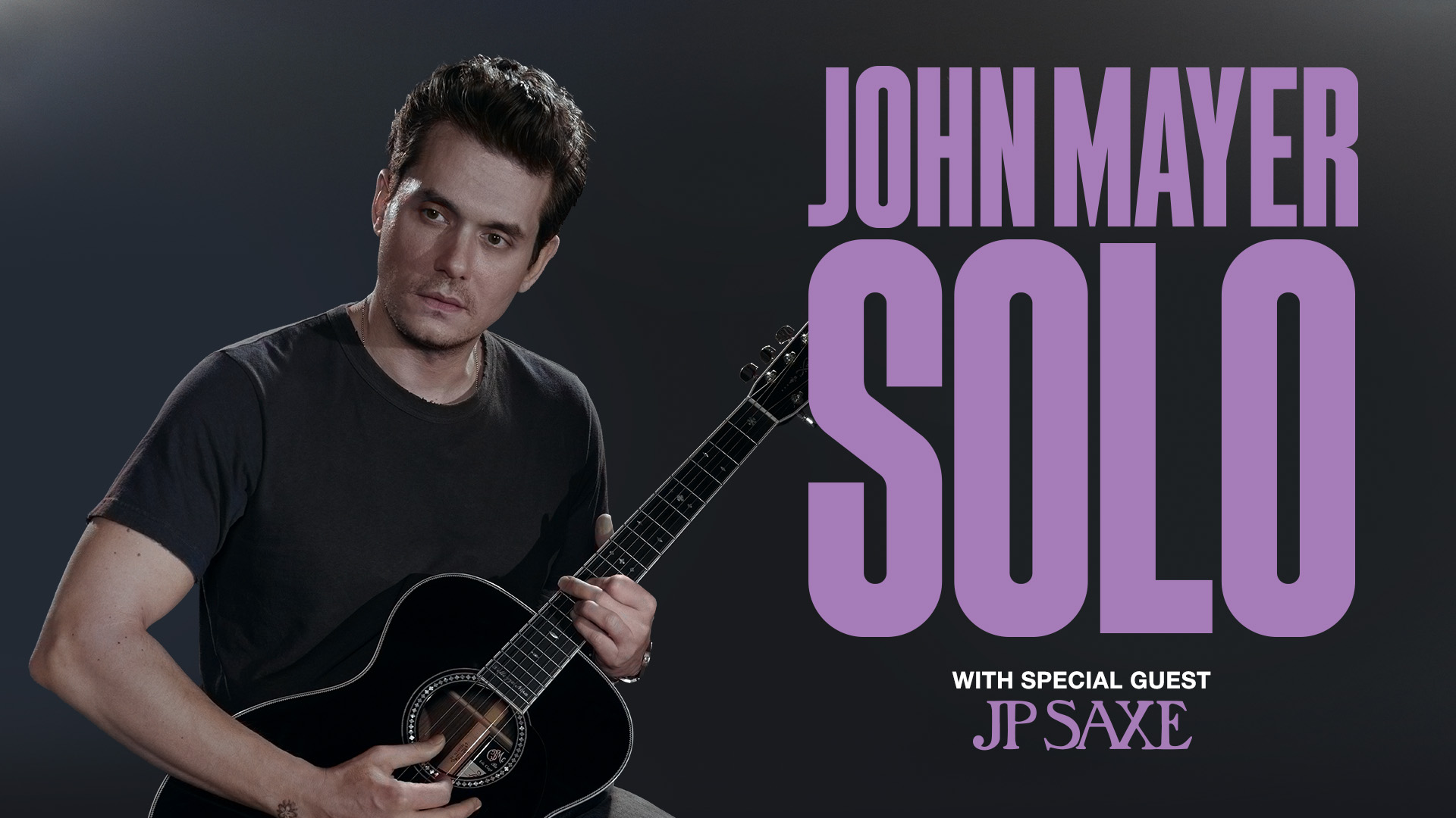 John Mayer Solo UBS Arena