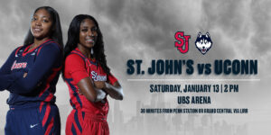 St. John’s V UCONN Women’s Basketball