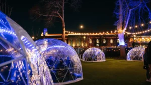 Great American Family Christmas Festival Igloo Experience