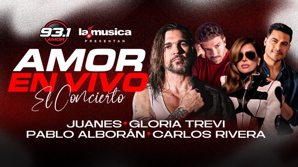 Amor En Vivo: Juanes, Gloria Trevi, Pablo Alboran, Carlos Rivera, Pavel Nuñez
