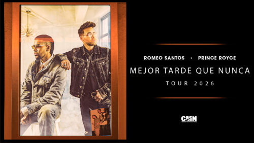 Romeo Santos & Prince Royce – Mejor Tarde Que Nunca Tour 2026
